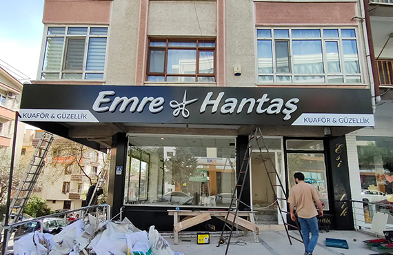Kuaför Cephe Tabelası