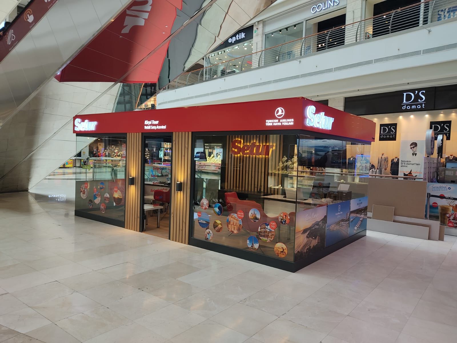 Kirpi Tour – Natavega Mall Kiosk – uygulama sonrası