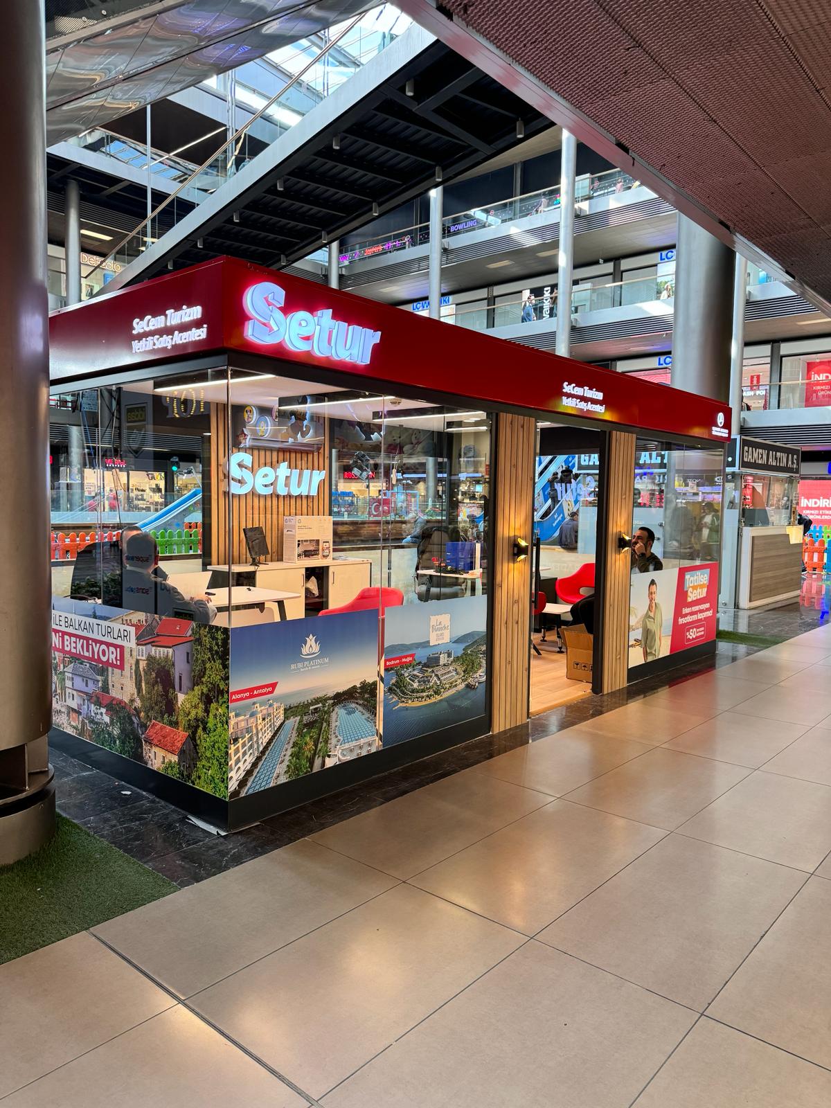 Seçem Tour – Kiosk im Pelican AVM – detay 4