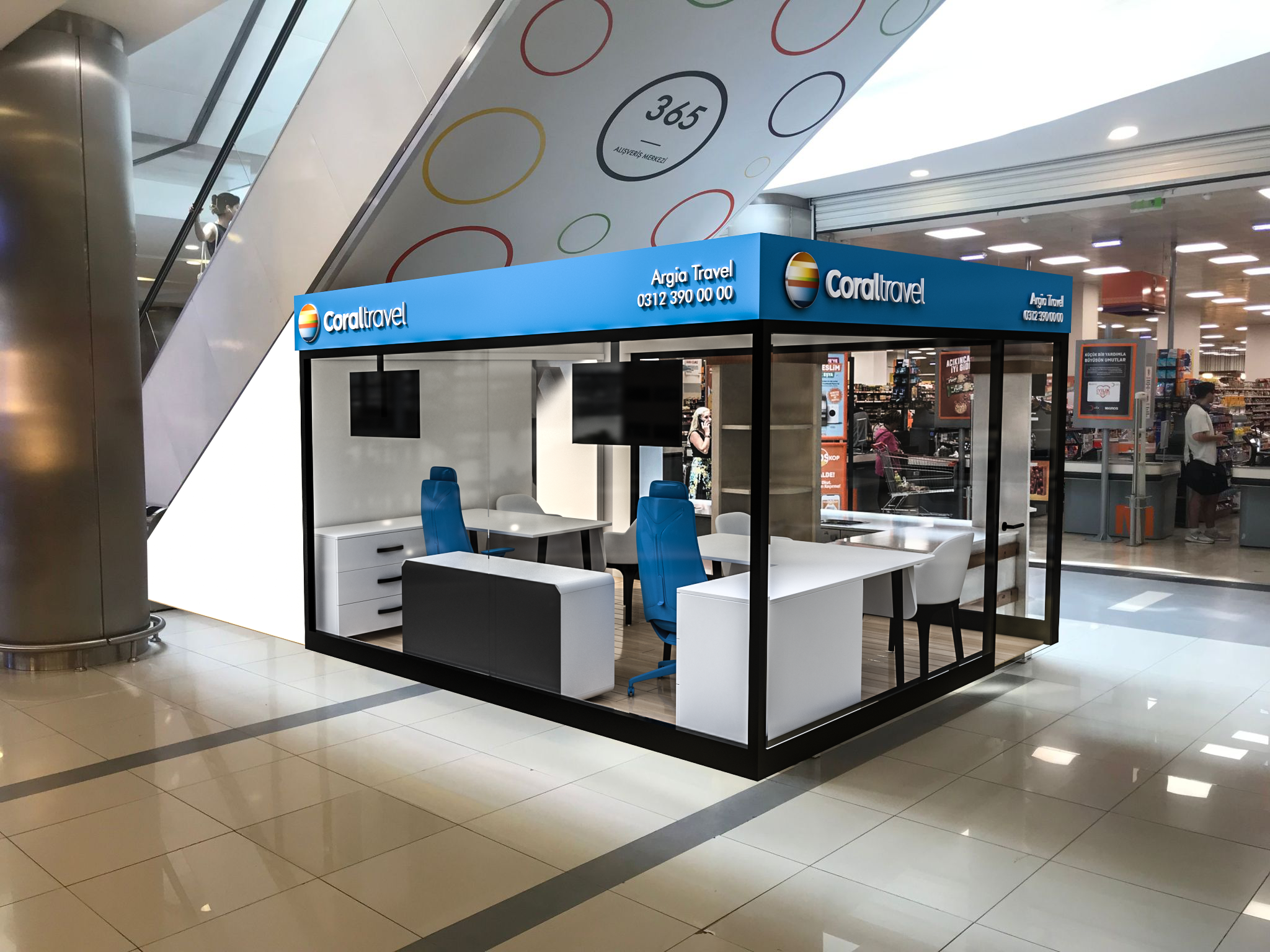 Argia Travel Kiosk - 365 AVM